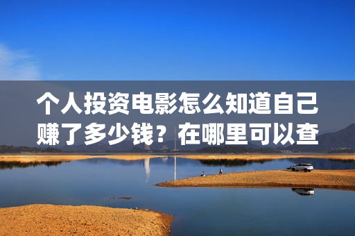 个人投资电影怎么知道自己赚了多少钱?在哪里可以查询?(个人投资电影项目,怎么投) 个人投资电影怎么知道自己赚了多少钱?在哪里可以查询?(个人投资电影项目,怎么投)