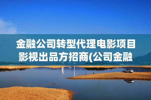 金融公司转型代理电影项目影视出品方招商(公司金融转型的模式有哪些)