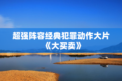 超强阵容经典犯罪动作大片《大买卖》