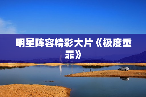 明星阵容精彩大片《极度重罪》