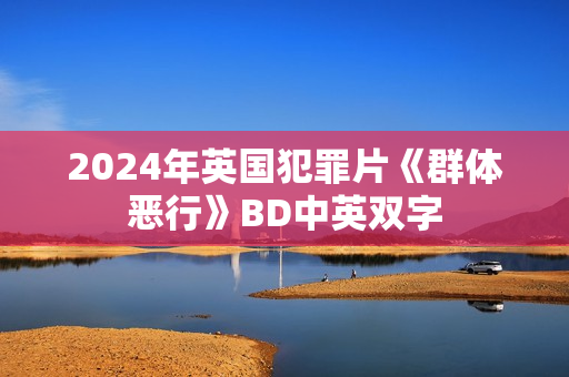 2024年英国犯罪片《群体恶行》BD中英双字