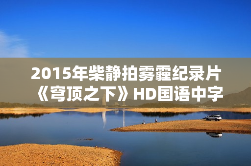 2015年柴静拍雾霾纪录片《穹顶之下》HD国语中字