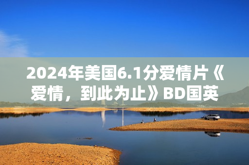 2024年美国6.1分爱情片《爱情，到此为止》BD国英双语双字