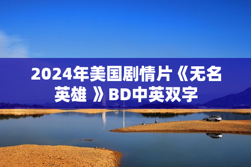 2024年美国剧情片《无名英雄 》BD中英双字