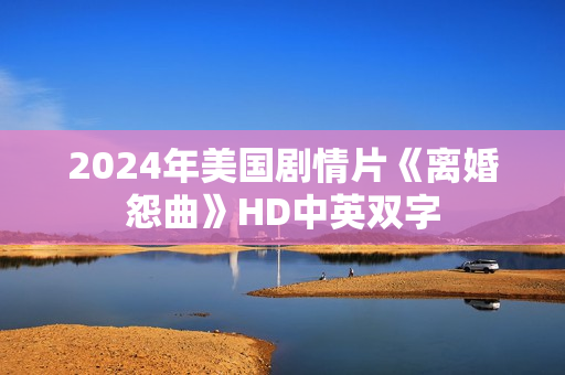 2024年美国剧情片《离婚怨曲》HD中英双字