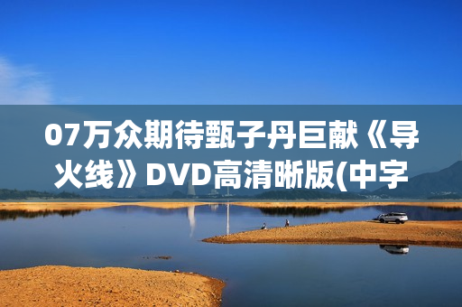 07万众期待甄子丹巨献《导火线》DVD高清晰版(中字)