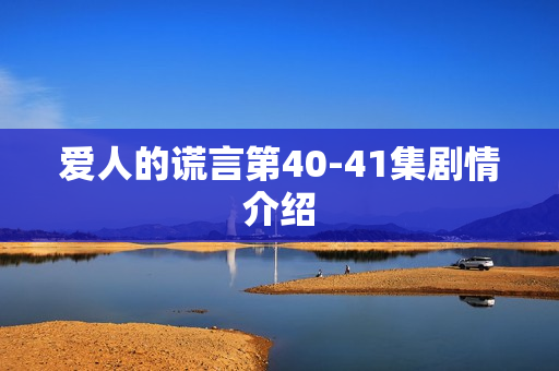 爱人的谎言第40-41集剧情介绍