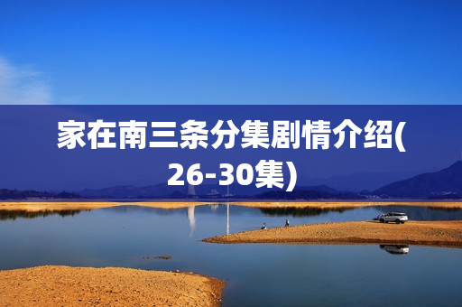 家在南三条分集剧情介绍(26-30集)