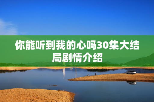 你能听到我的心吗30集大结局剧情介绍