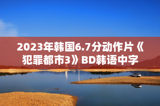 2023年韩国6.7分动作片《犯罪都市3》BD韩语中字