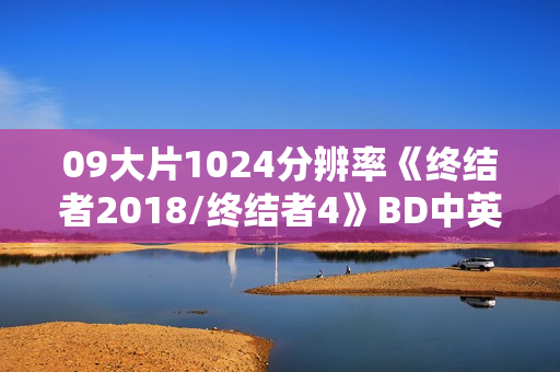 09大片1024分辨率《终结者2018/终结者4》BD中英双字