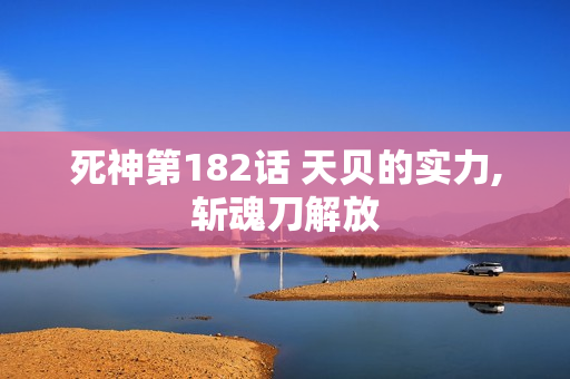 死神第182话 天贝的实力,斩魂刀解放