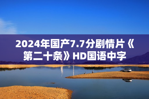 2024年国产7.7分剧情片《第二十条》HD国语中字