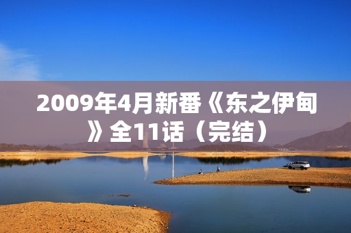 2009年4月新番《东之伊甸》全11话（完结）