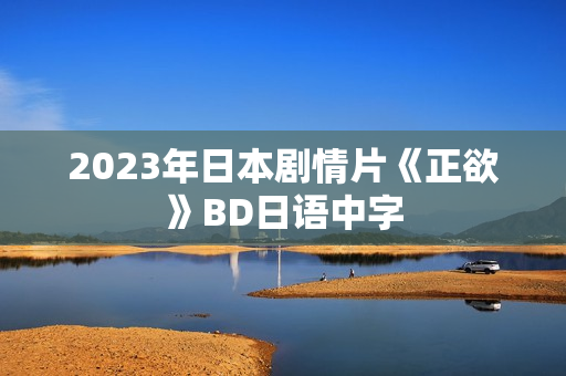 2023年日本剧情片《正欲》BD日语中字