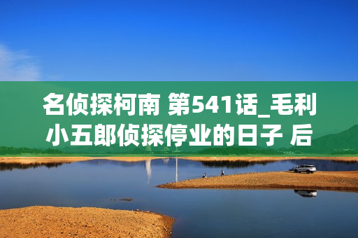 名侦探柯南 第541话_毛利小五郎侦探停业的日子 后篇