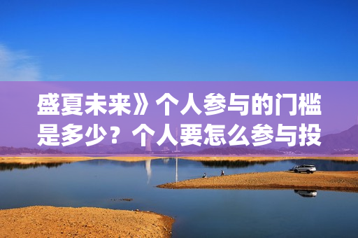 盛夏未来》个人参与的门槛是多少？个人要怎么参与投资？(盛夏未来哦)
