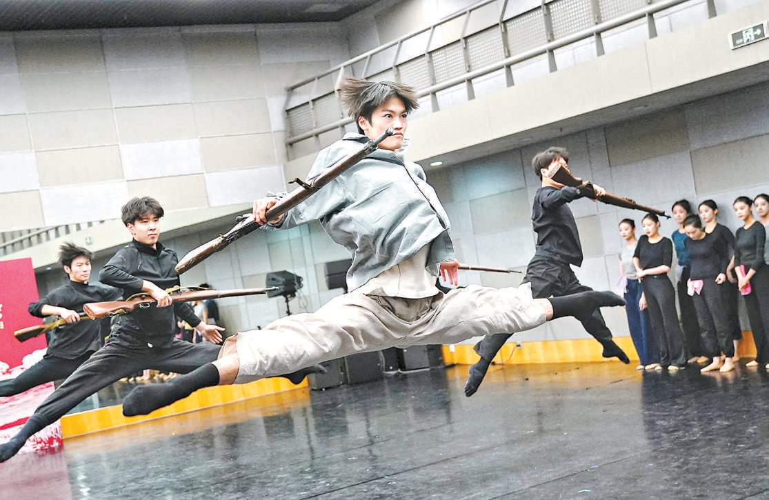 舞剧《铁道游击队》即将焕新上演(舞蹈铁道游击队)