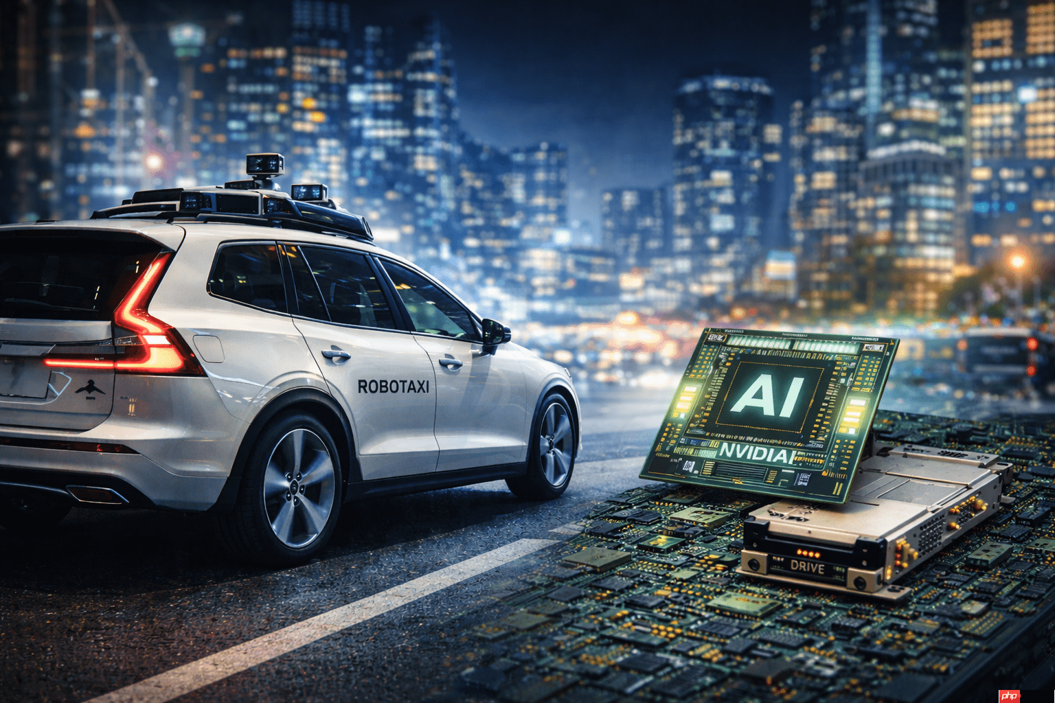 辉达瞄準Robotaxi市场 目标2027年以晶片与软体驱动自驾车队