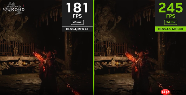 DLSS 4.5 来了！新超分辨率+6倍多帧生成与动态多帧生成 画质性能双提升！