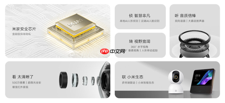 小米智能摄像机3 3K发布 首发价169元
