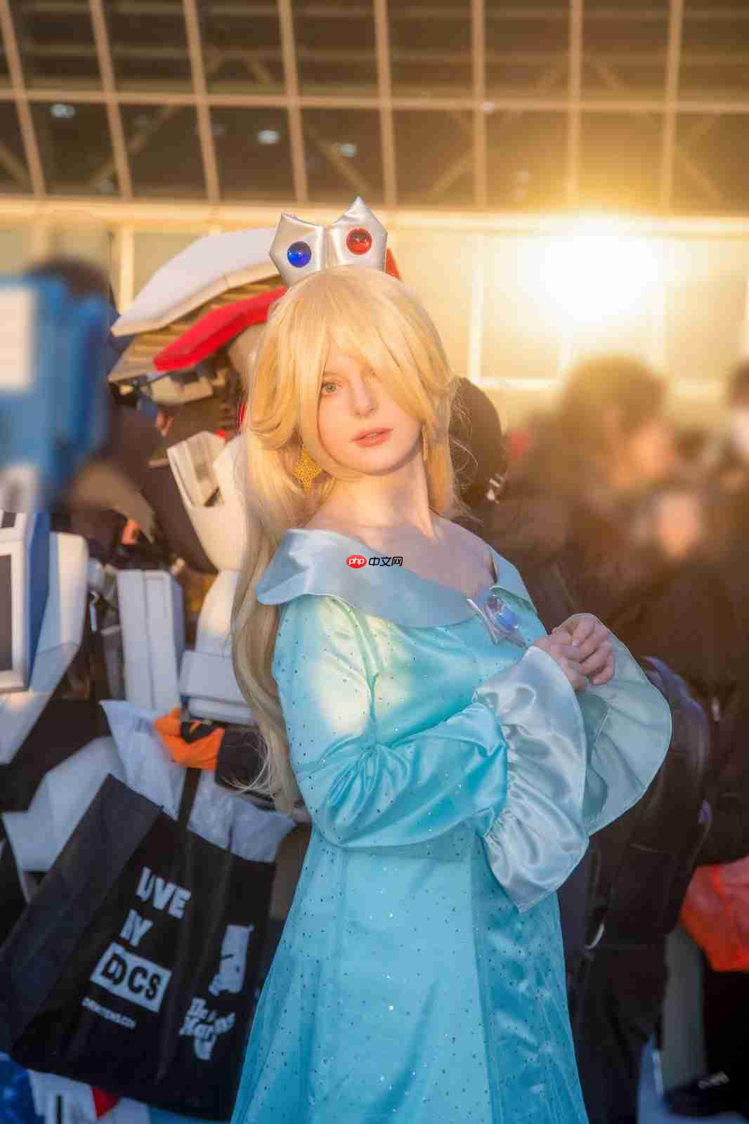 艾什莉脸模cos罗莎塔公主参加c107 网友称：美到失语