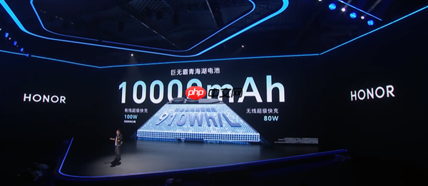 史上最大！荣耀WIN全系首发10000mAh巨无霸电池：干掉充电宝