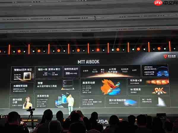 摩尔线程发布MTT AIBOOK笔记本：首发自研长江SoC！32GB+1TB售价9999元