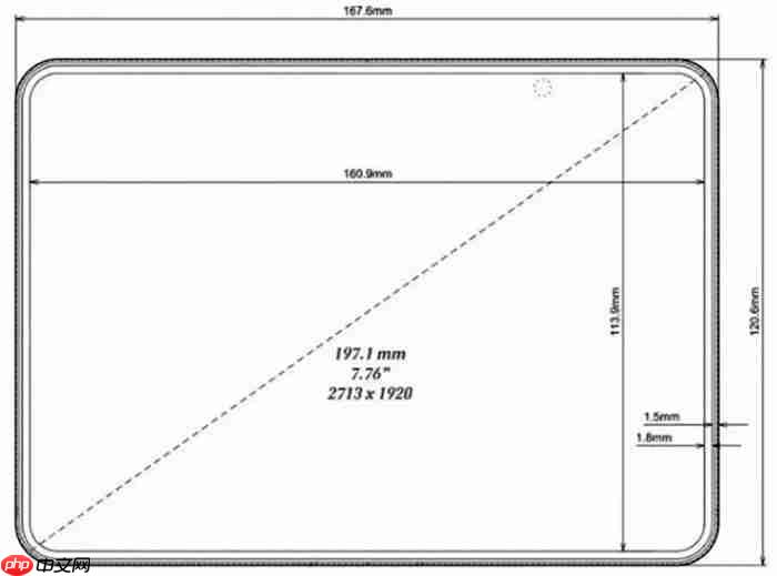 摺叠iPhone展开变身iPad mini？最新渲染图外流 揭露超宽比例