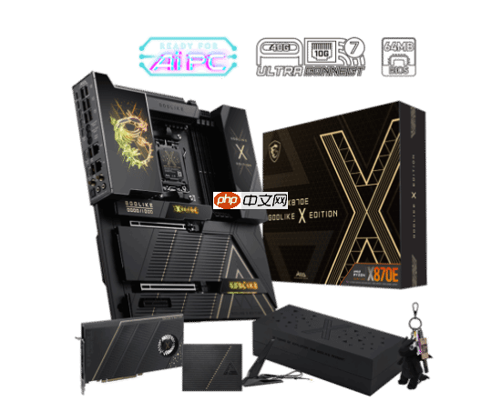 微星发布十周年限定MEG X870E GODLIKE X EDITION超神主板，全球限量1000片