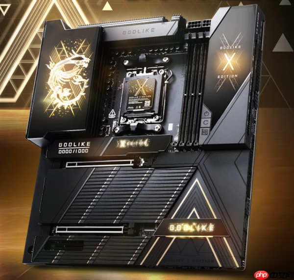 全球限量1000片！微星发布十周年限定MEG X870E GODLIKE X EDITION超神主板