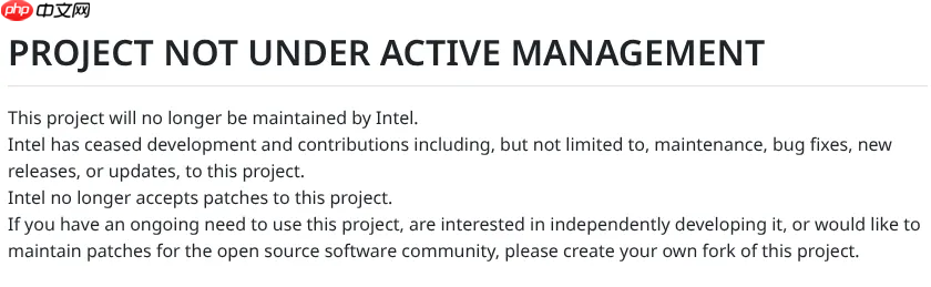 英特尔悄然停止维护开源 Gaudi 用户空间驱动代码