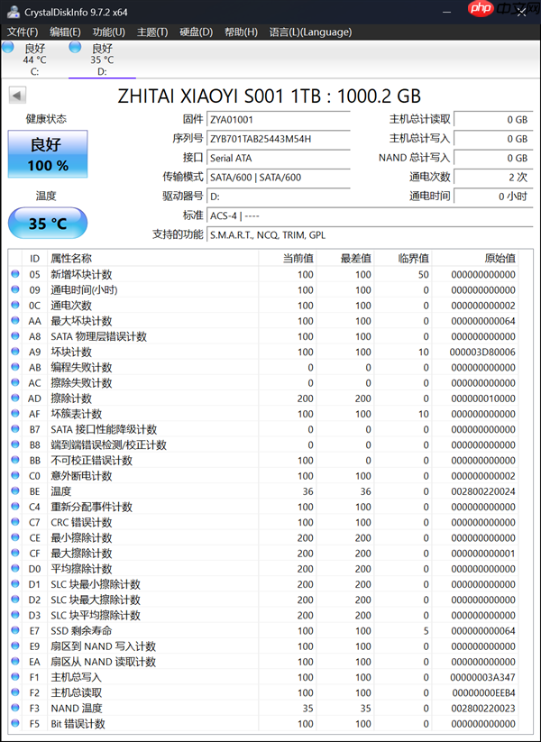 致态小翼S001固态硬盘上手：老机型升级效果立竿见影