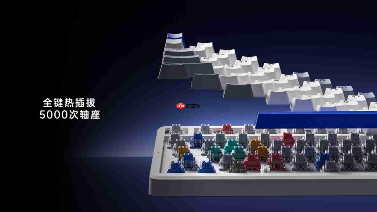 1700h续航，7层消音，雷柏V700DIY-98长续航版客制化多模无线机械键盘发布