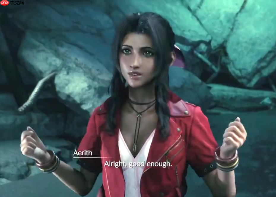 《最终幻想7:重制版》黑化mod发布 爱丽丝变黑人了!