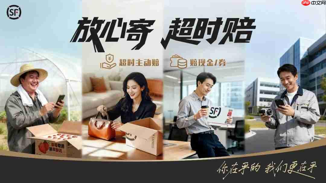 顺丰推出“超时赔付”服务：成本由公司承担，快递员无需承担