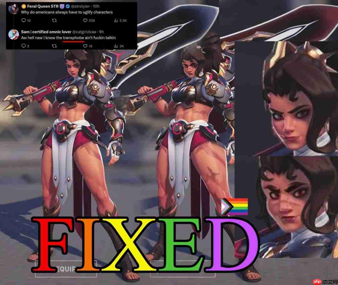 《守望先锋2》新英雄被批身材太好？设计师回应质疑