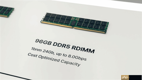 一条就256GB！SK海力士展示内存天花板！