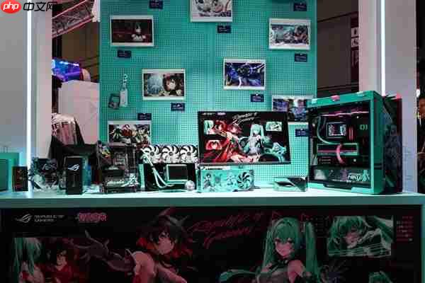 二次元与性能信仰碰撞！ROG夜神RTX5080 RO姬x初音未来版显卡