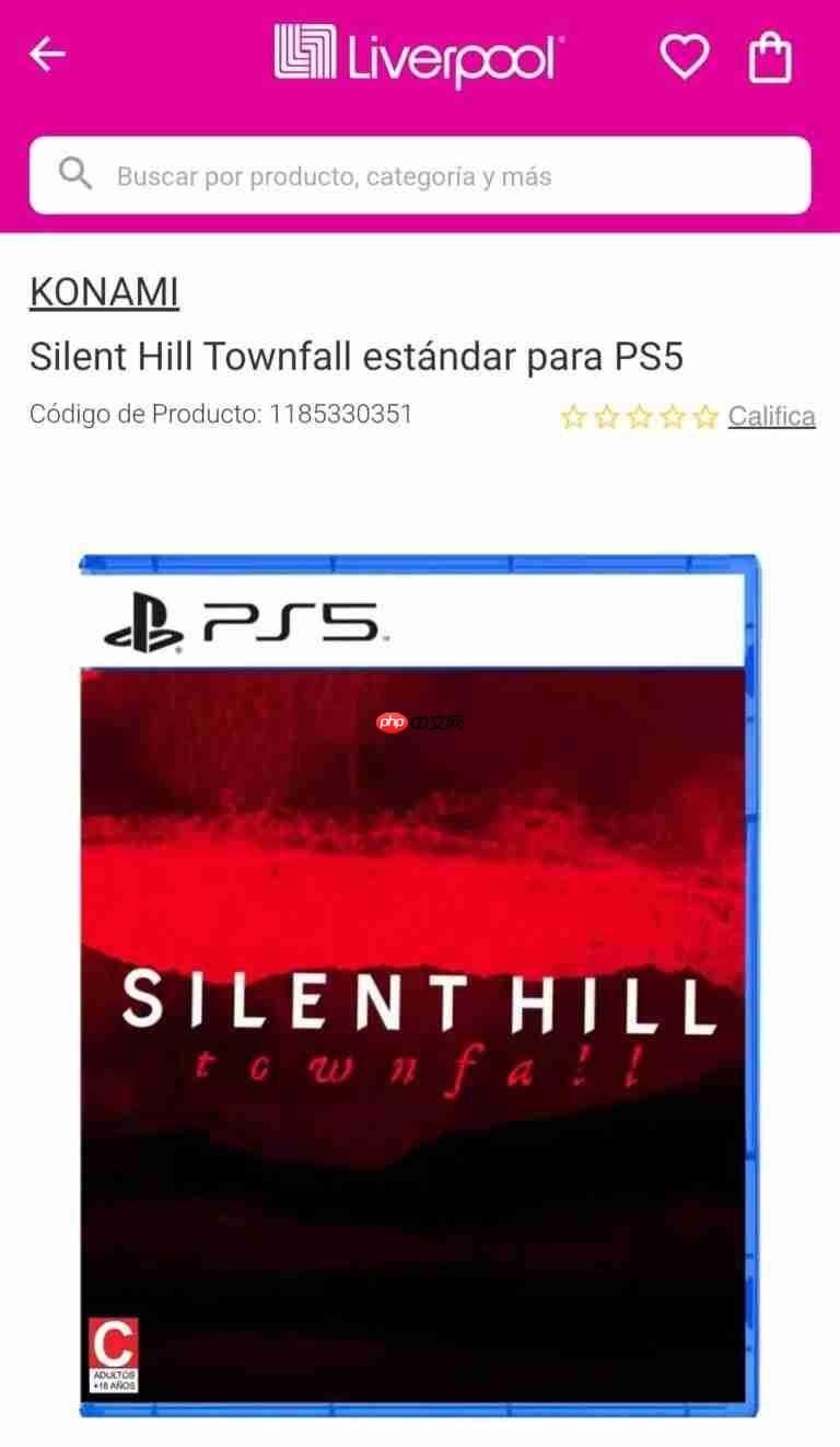 明年3月！ 国外零售商泄露《寂静岭》新作发售日期