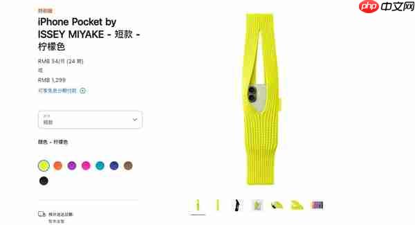 热搜第一！苹果推出新配件：1299元买“一块布”