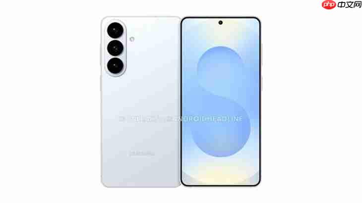 三星Galaxy S26+外观图曝光 全球首发2nm芯片