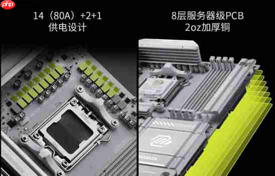 微星银色战斧降临！X870E TOMAHAWK MAX WIFI PZ背插主板上线