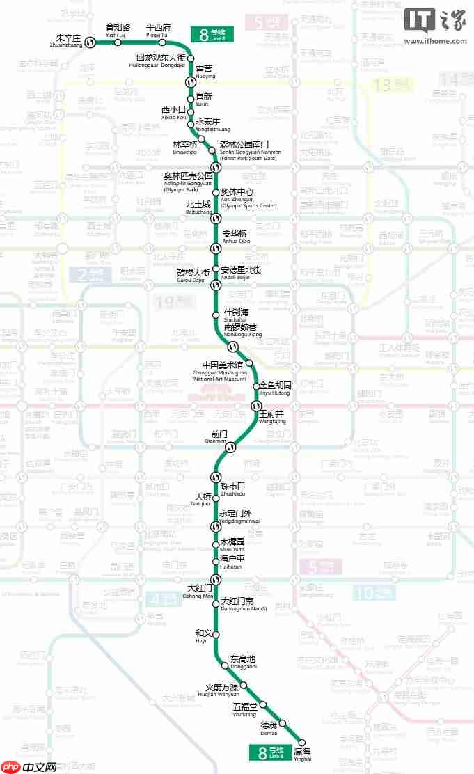北京地铁 8 号线大红门站开通，“地下中轴线”全线贯通