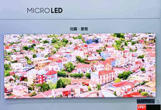 三星Micro RGB色彩技术亮相进博，智绘AI家电新视界