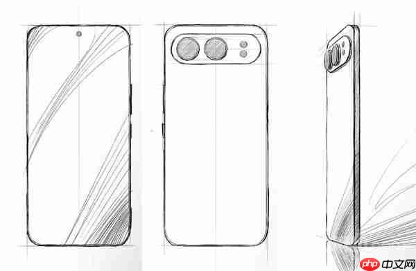 荣耀500系列新机设计图曝光：横向镜头模组配直屏