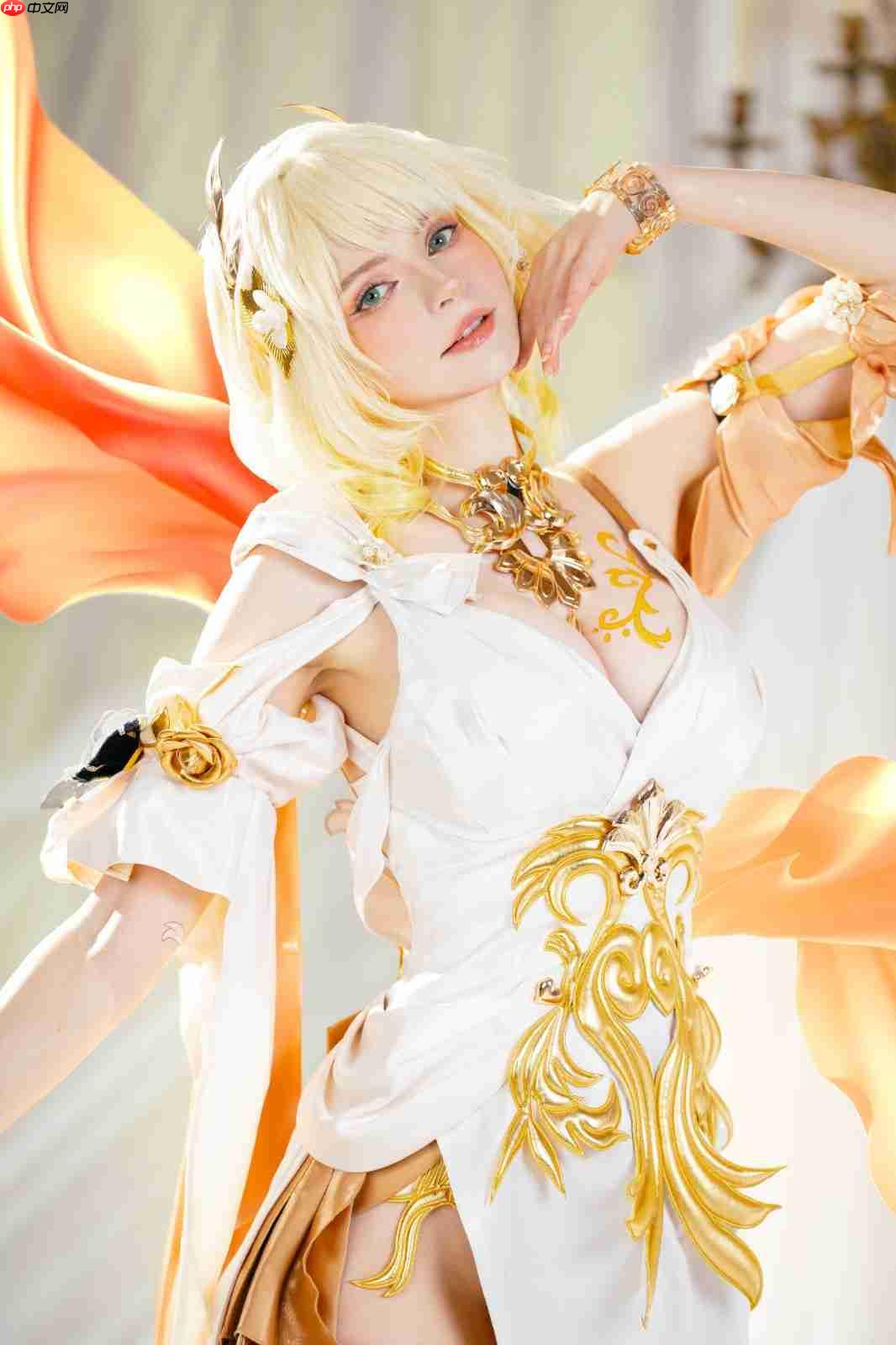 又大又白！艾什莉体模Cos《妮姬》莉贝雷利奥