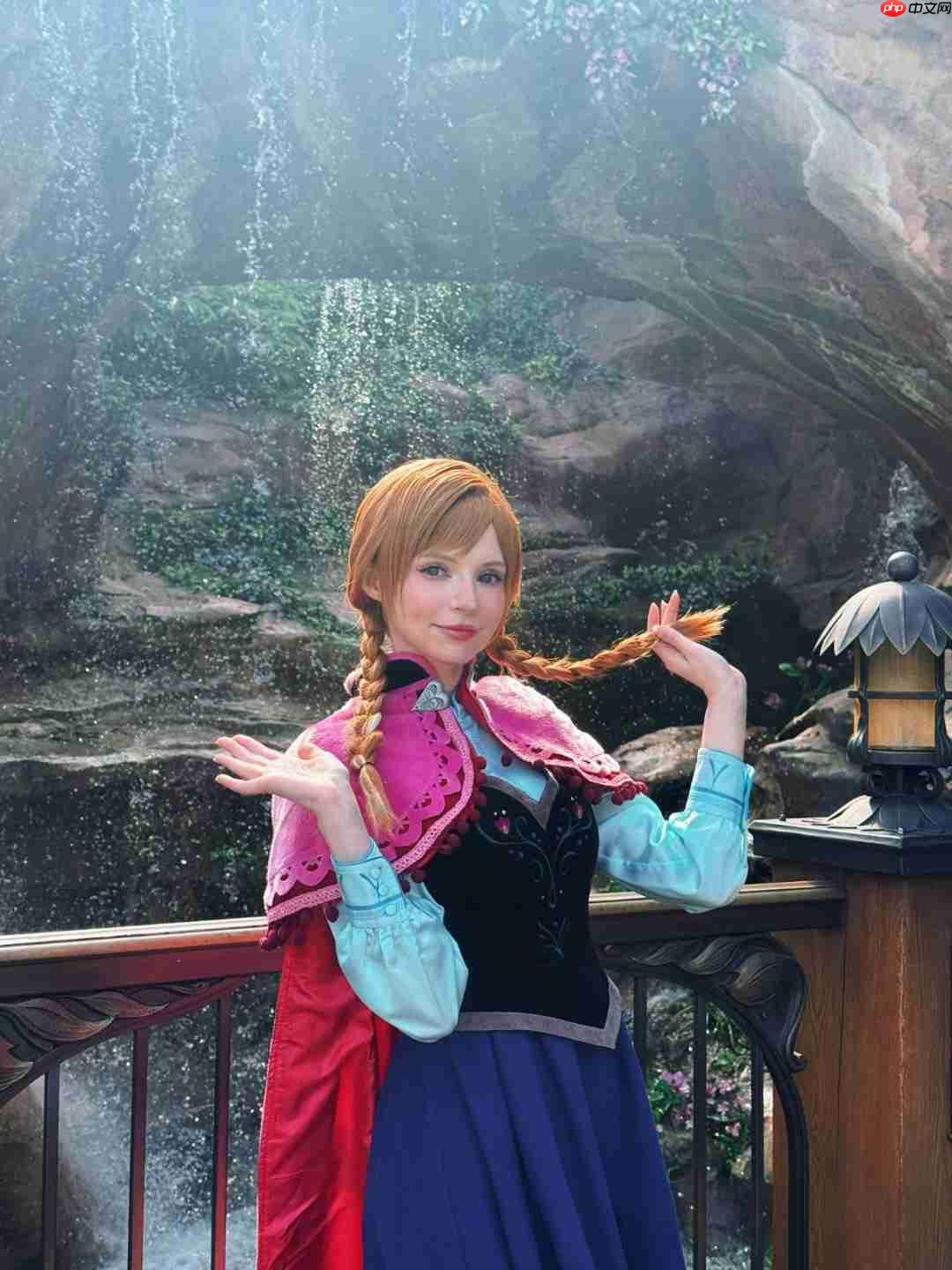 又大又白！艾什莉体模Cos《妮姬》莉贝雷利奥