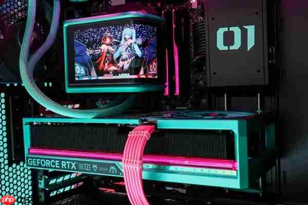 锁定心动之选! ROG夜神RTX5080 RO姬x初音未来版显卡闪耀双十一