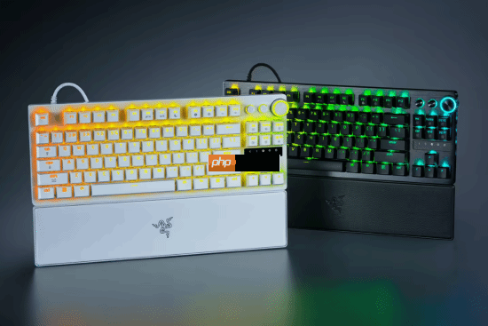 1999 元雷蛇猎魂光蛛 V3 专业版 8KHz 系列键盘发布：第二代 Razer 模拟光轴，人造皮革腕托 + 双色注塑 PBT 键帽